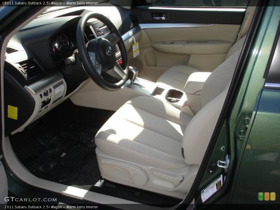 Warm Ivory Interior Photo for the 2011 Subaru Outback 2.5i Wagon #46161510