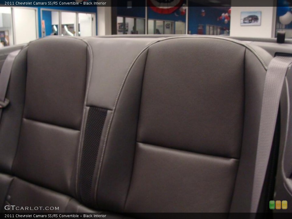 Black Interior Photo for the 2011 Chevrolet Camaro SS/RS Convertible #46162758