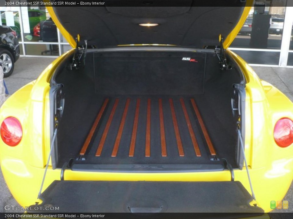 Ebony Interior Trunk for the 2004 Chevrolet SSR  #46162779