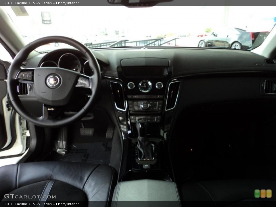 Ebony Interior Photo for the 2010 Cadillac CTS -V Sedan #46164056