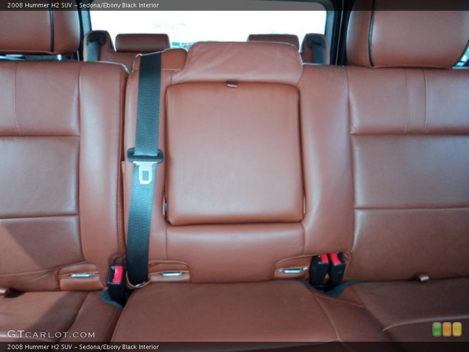 Sedona/Ebony Black Interior Photo for the 2008 Hummer H2 SUV #46164232