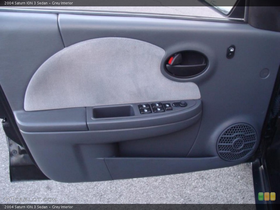Grey Interior Door Panel for the 2004 Saturn ION 3 Sedan #46164291