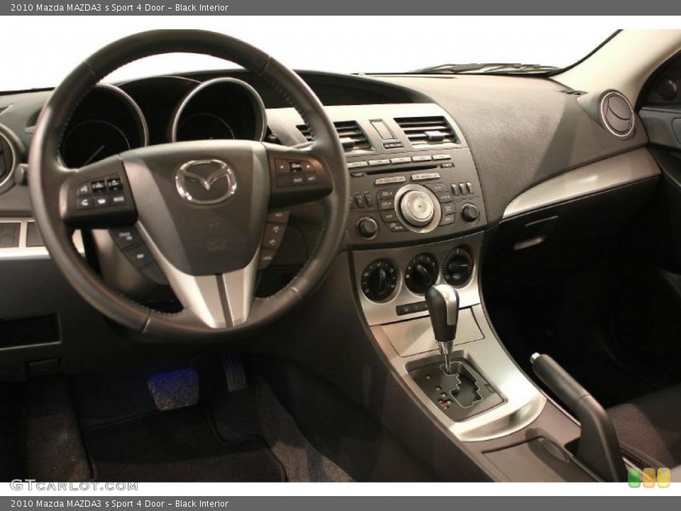 Black Interior Dashboard for the 2010 Mazda MAZDA3 s Sport 4 Door #46164843