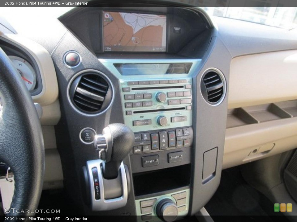 Gray Interior Controls for the 2009 Honda Pilot Touring 4WD #46165286