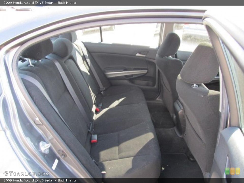 Black Interior Photo for the 2009 Honda Accord EX V6 Sedan #46165582