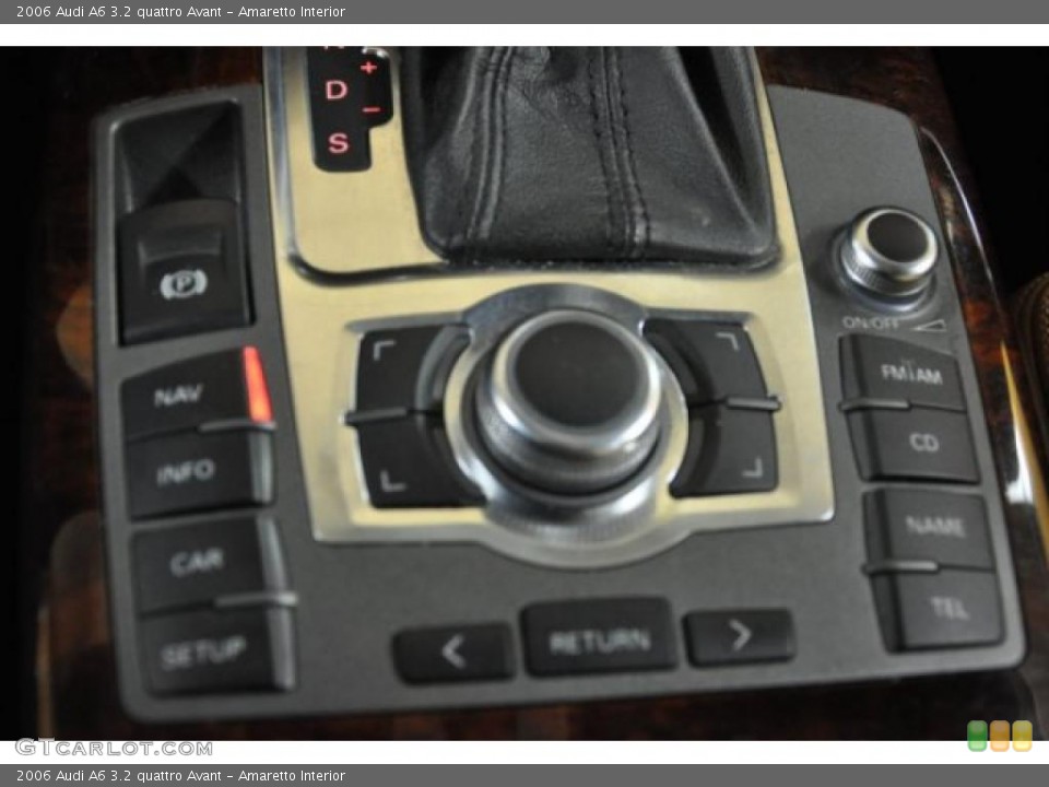 Amaretto Interior Controls for the 2006 Audi A6 3.2 quattro Avant #46167890