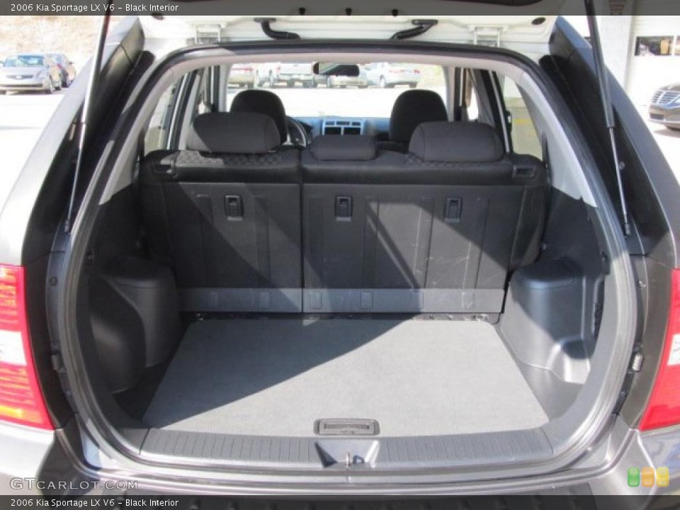 Black Interior Trunk for the 2006 Kia Sportage LX V6 #46167944