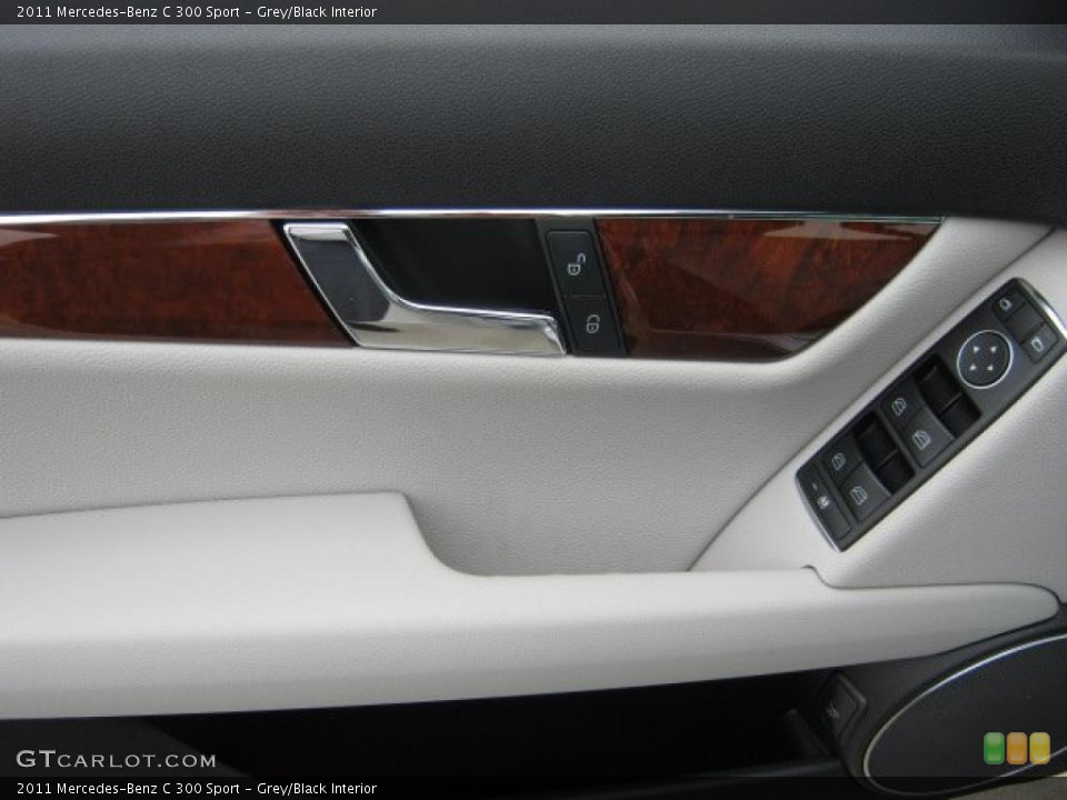 Grey/Black Interior Door Panel for the 2011 Mercedes-Benz C 300 Sport #46168731