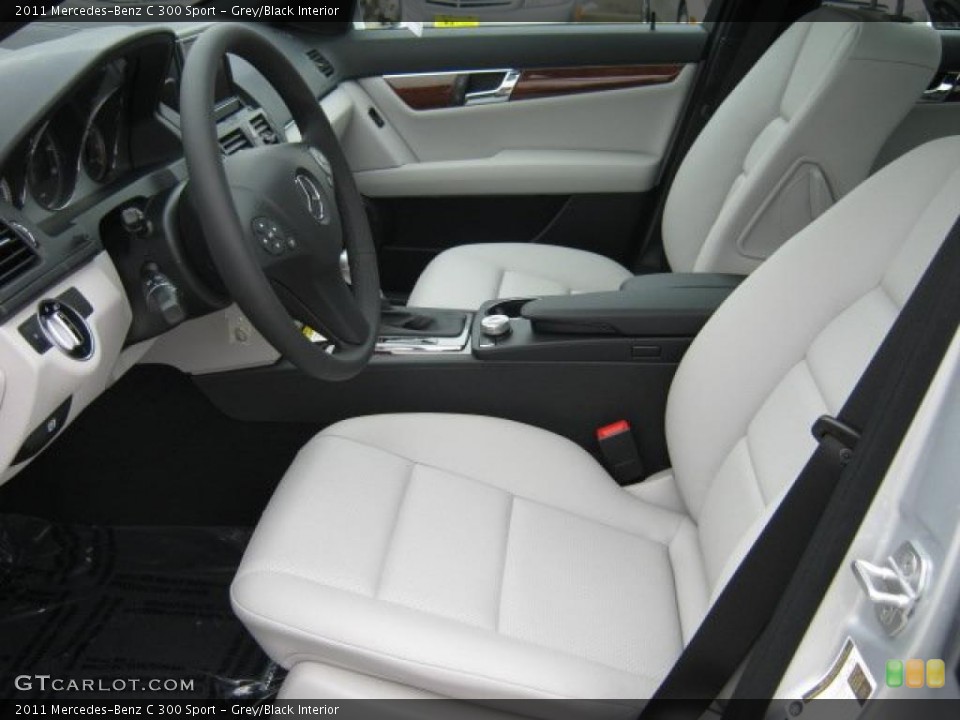 Grey/Black Interior Photo for the 2011 Mercedes-Benz C 300 Sport #46168734