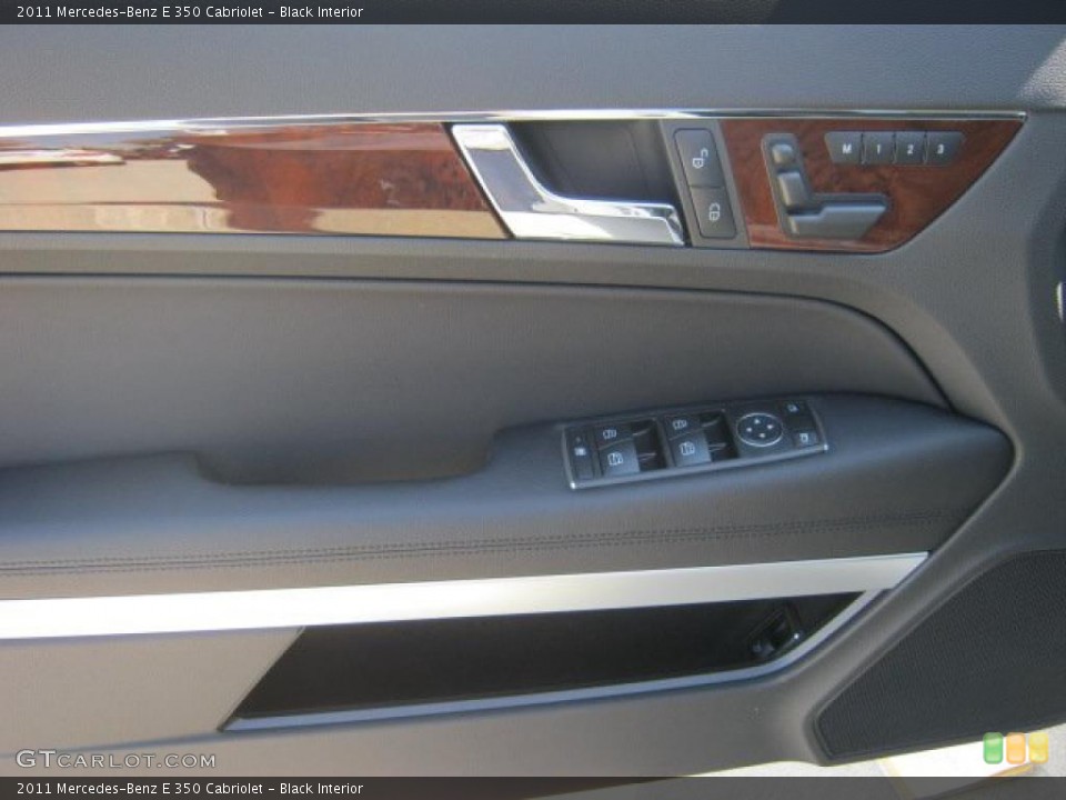 Black Interior Door Panel for the 2011 Mercedes-Benz E 350 Cabriolet #46168840