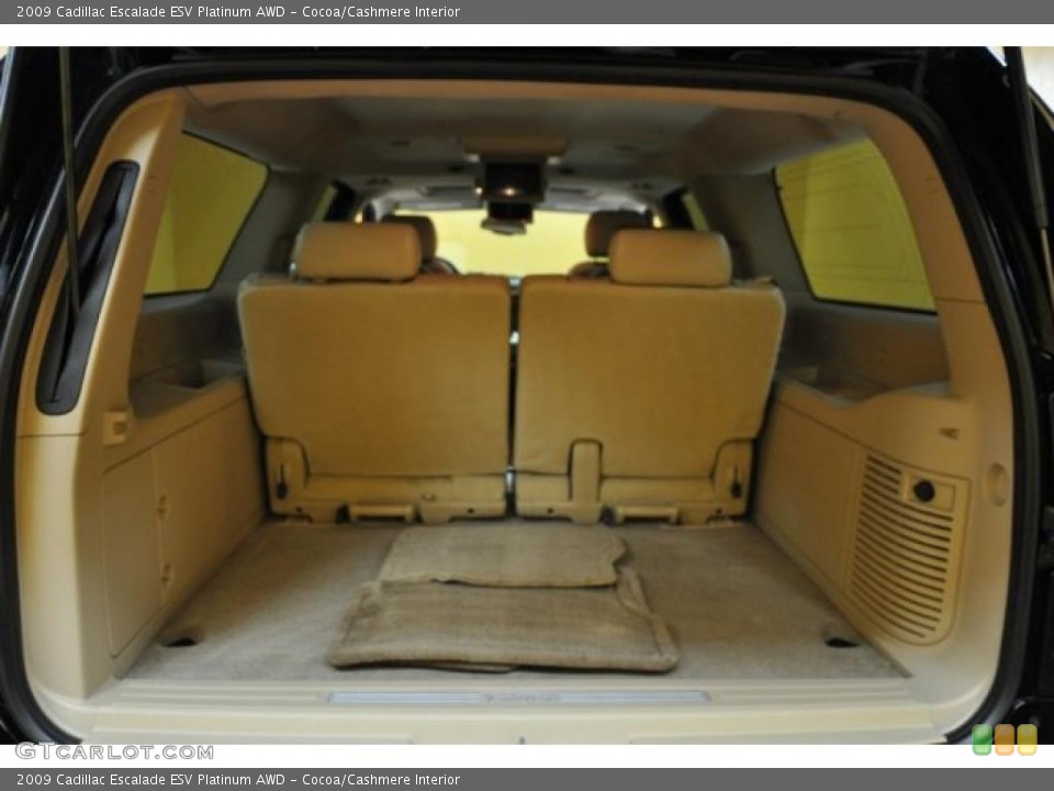 Cocoa/Cashmere Interior Trunk for the 2009 Cadillac Escalade ESV Platinum AWD #46168970