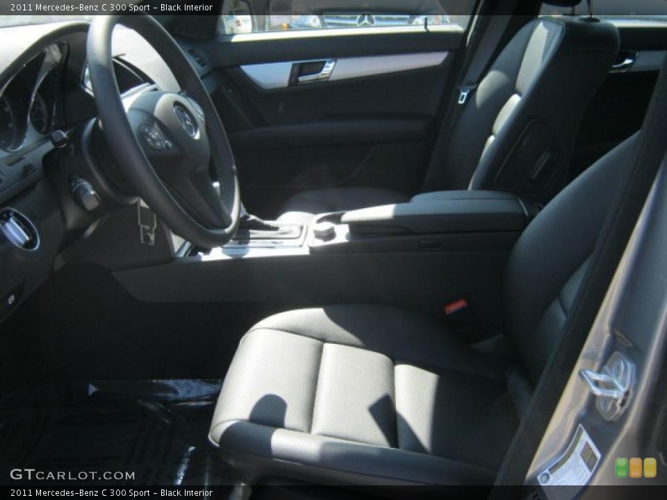 Black Interior Photo for the 2011 Mercedes-Benz C 300 Sport #46169091