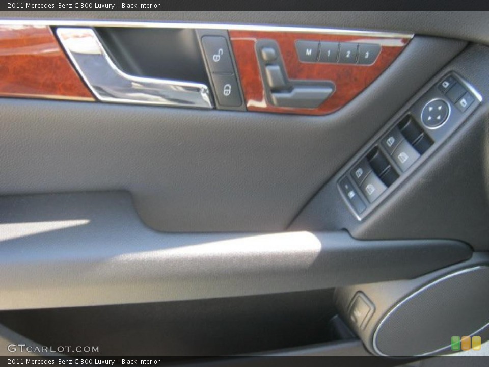 Black Interior Door Panel for the 2011 Mercedes-Benz C 300 Luxury #46169273