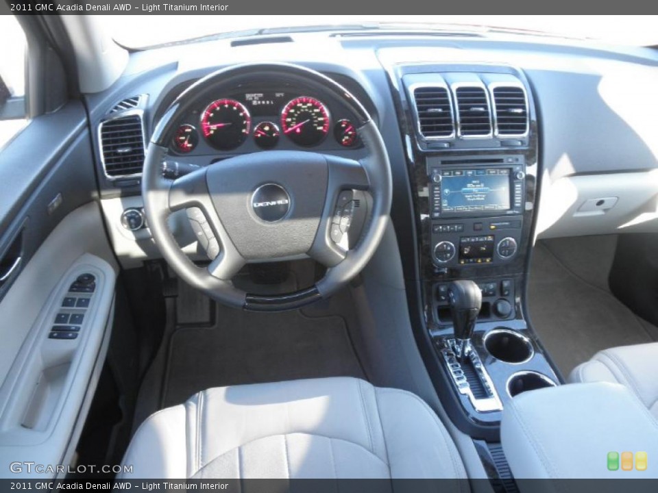 Light Titanium Interior Dashboard for the 2011 GMC Acadia Denali AWD #46171178