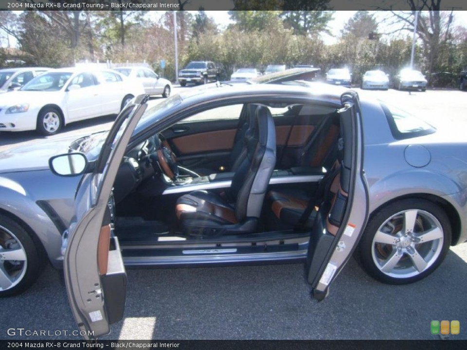 Black/Chapparal Interior Photo for the 2004 Mazda RX-8 Grand Touring #46171628