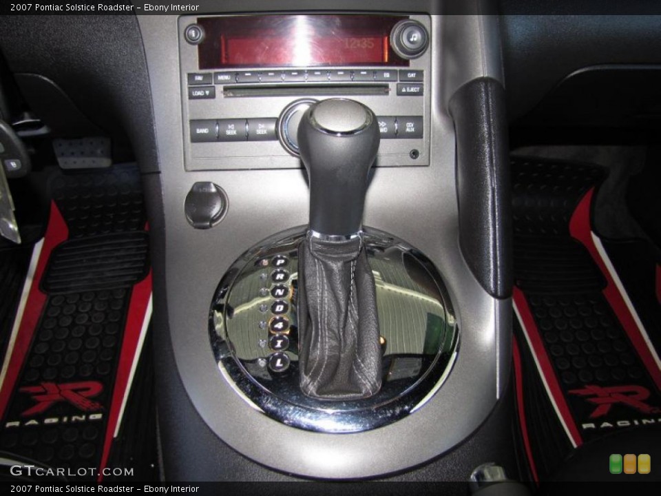 Ebony Interior Transmission for the 2007 Pontiac Solstice Roadster #46173473