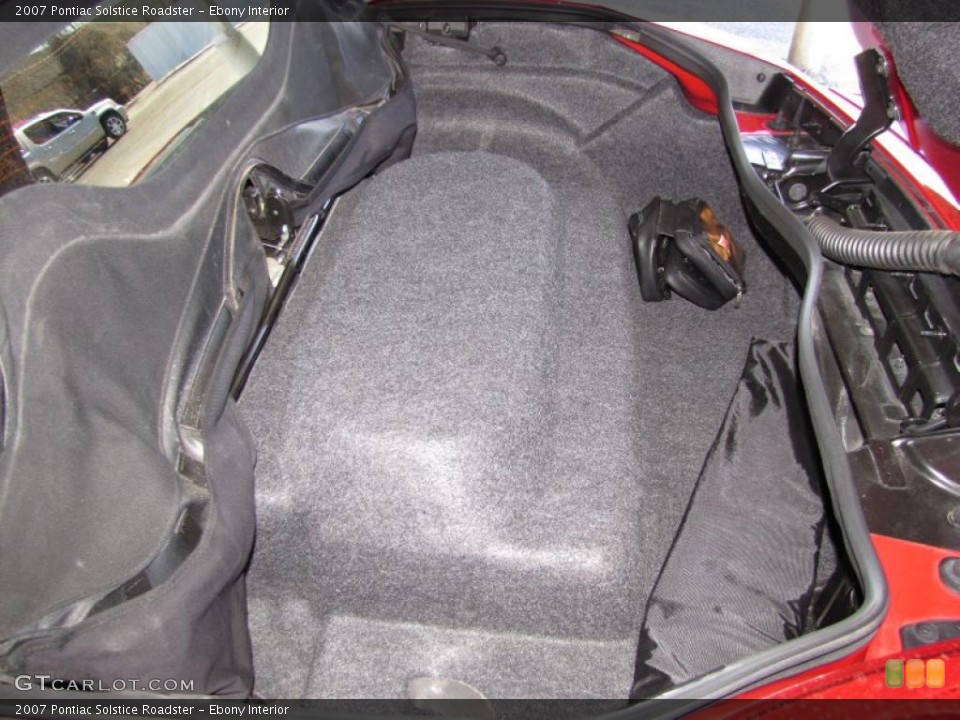 Ebony Interior Trunk for the 2007 Pontiac Solstice Roadster #46173485