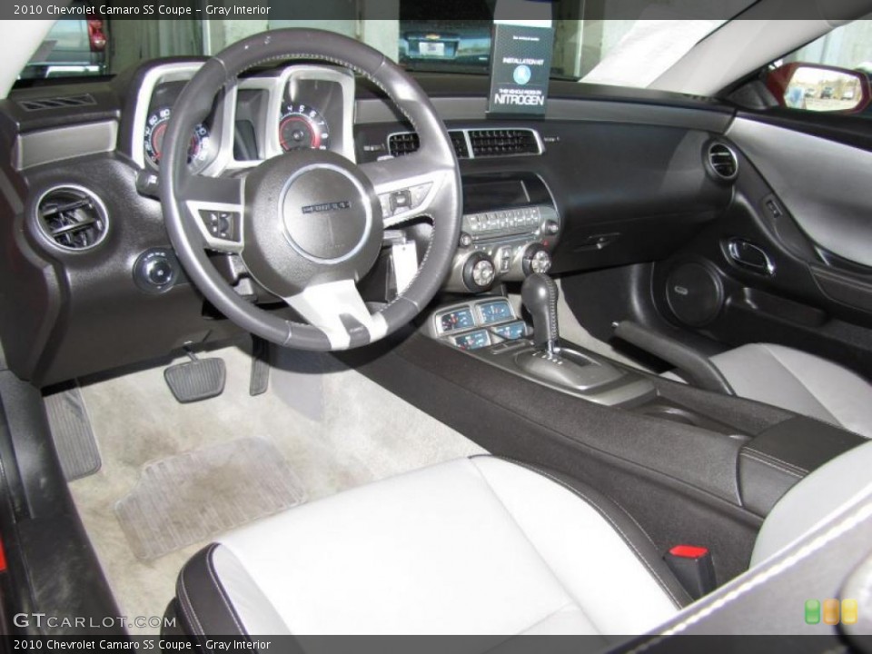 Gray Interior Prime Interior for the 2010 Chevrolet Camaro SS Coupe #46173530