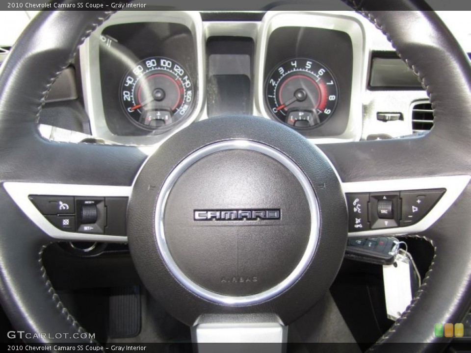 Gray Interior Controls for the 2010 Chevrolet Camaro SS Coupe #46173533