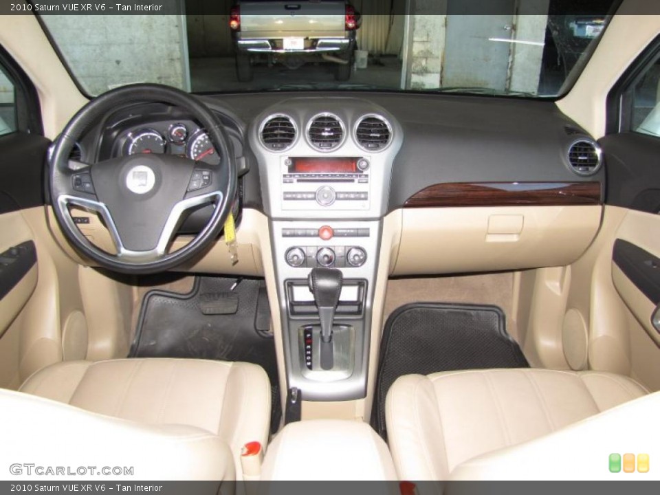 Tan Interior Dashboard for the 2010 Saturn VUE XR V6 #46173596