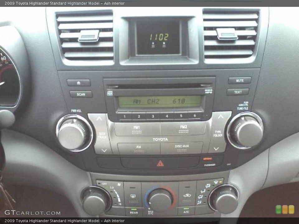 Ash Interior Controls for the 2009 Toyota Highlander  #46173770