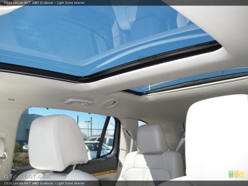 Light Stone Interior Sunroof for the 2010 Lincoln MKT AWD EcoBoost #46174037