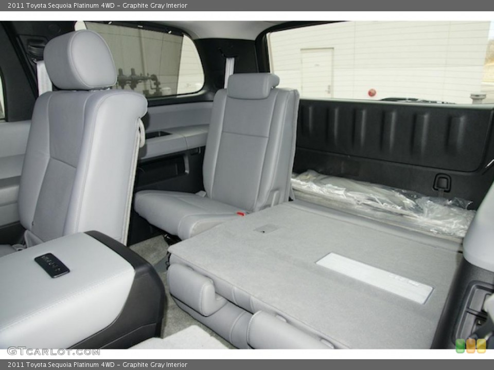 Graphite Gray Interior Photo for the 2011 Toyota Sequoia Platinum 4WD #46174572