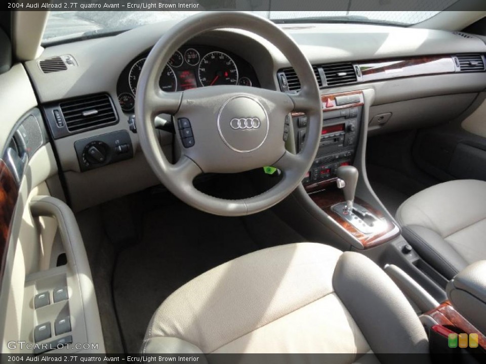 Ecru/Light Brown Interior Dashboard for the 2004 Audi Allroad 2.7T quattro Avant #46175010