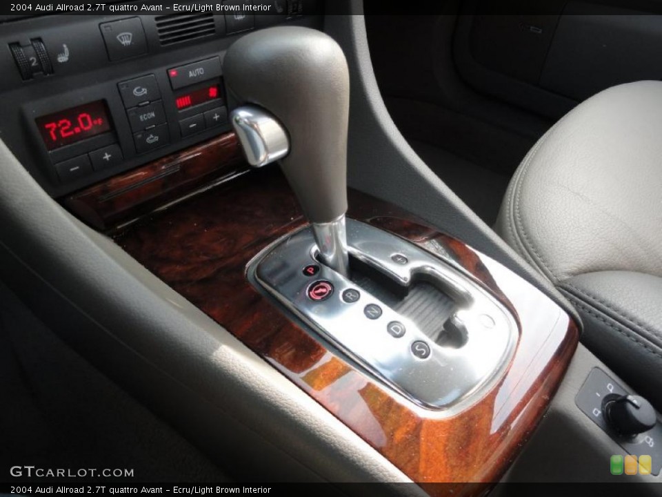 Ecru/Light Brown Interior Transmission for the 2004 Audi Allroad 2.7T quattro Avant #46175115