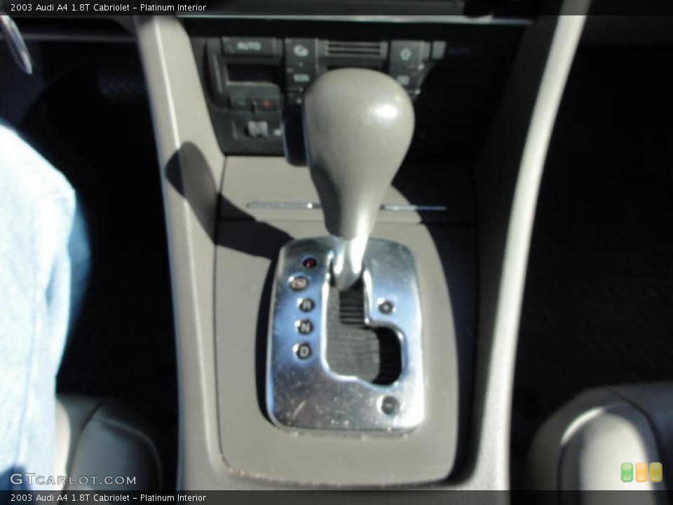 Platinum Interior Transmission for the 2003 Audi A4 1.8T Cabriolet #46179096