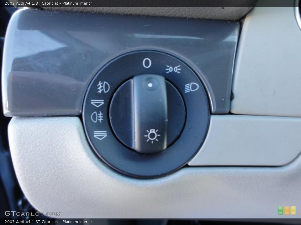 Platinum Interior Controls for the 2003 Audi A4 1.8T Cabriolet #46179135