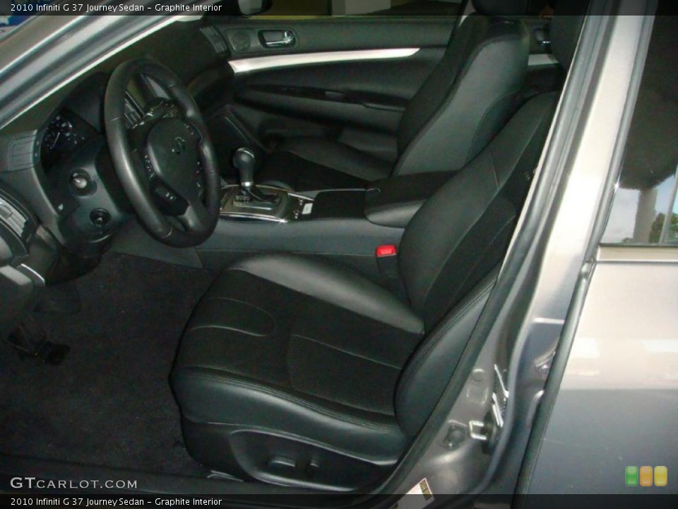 Graphite Interior Photo for the 2010 Infiniti G 37 Journey Sedan #46180065