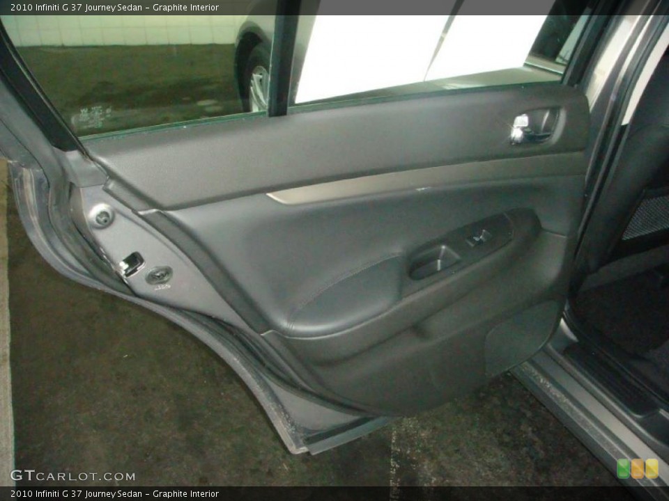 Graphite Interior Door Panel for the 2010 Infiniti G 37 Journey Sedan #46180074