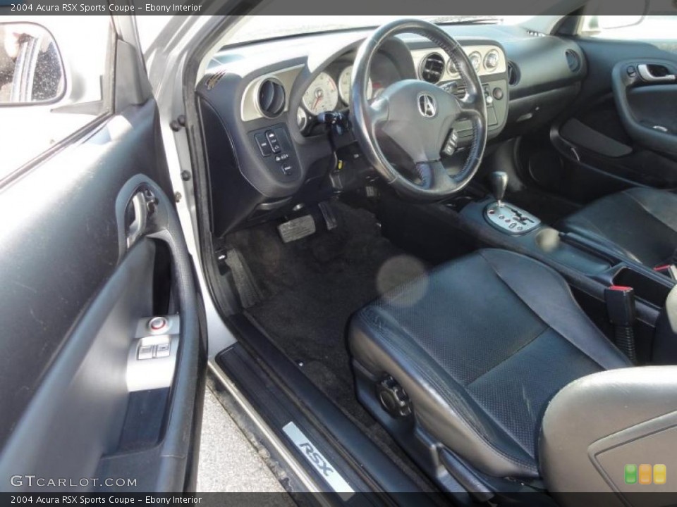 Ebony Interior Photo for the 2004 Acura RSX Sports Coupe #46180500