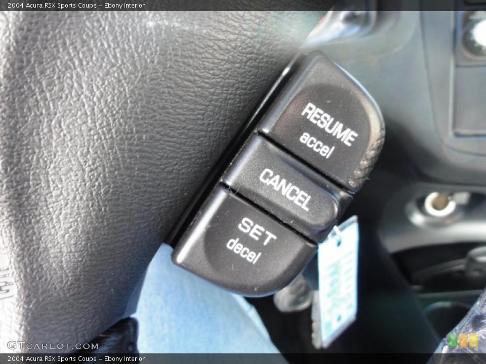 Ebony Interior Controls for the 2004 Acura RSX Sports Coupe #46180617