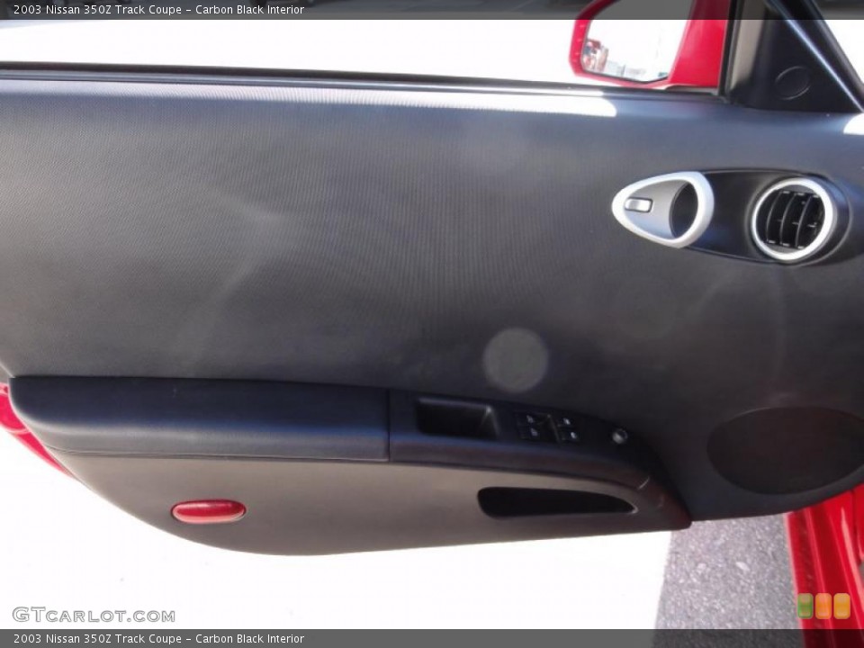 Carbon Black Interior Door Panel for the 2003 Nissan 350Z Track Coupe #46180827