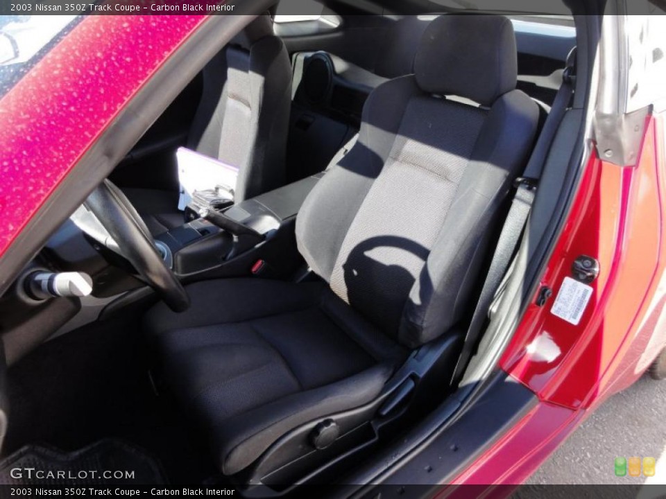 Carbon Black Interior Photo for the 2003 Nissan 350Z Track Coupe #46180836