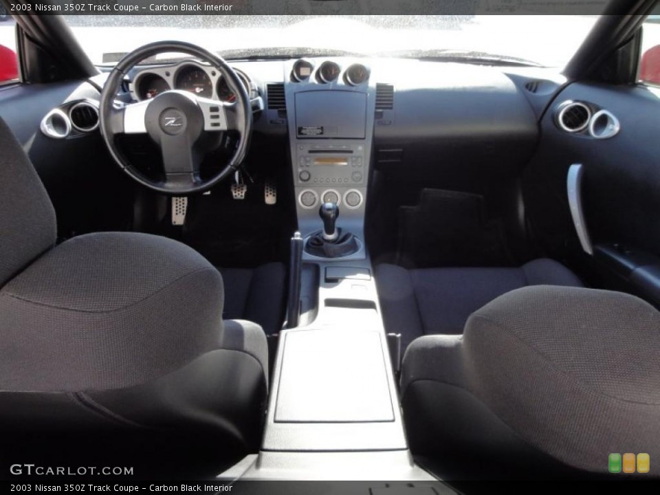Carbon Black Interior Dashboard for the 2003 Nissan 350Z Track Coupe #46180935