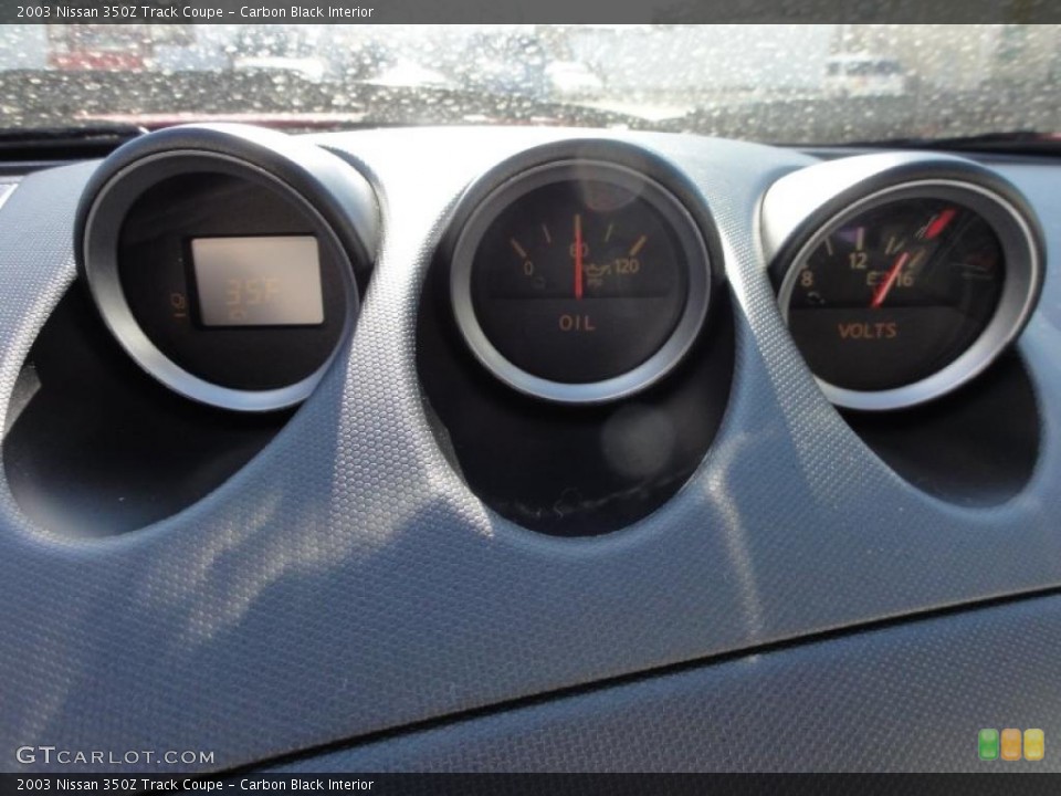 Carbon Black Interior Gauges for the 2003 Nissan 350Z Track Coupe #46181010