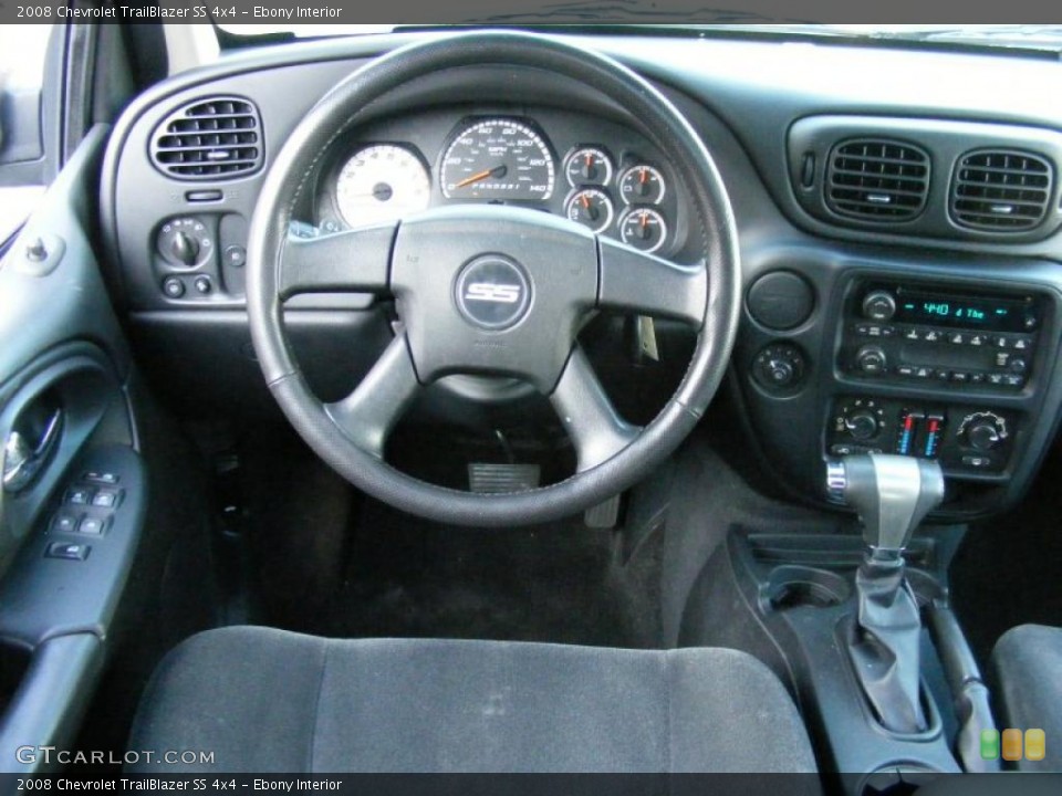 Ebony Interior Dashboard for the 2008 Chevrolet TrailBlazer SS 4x4 #46182252