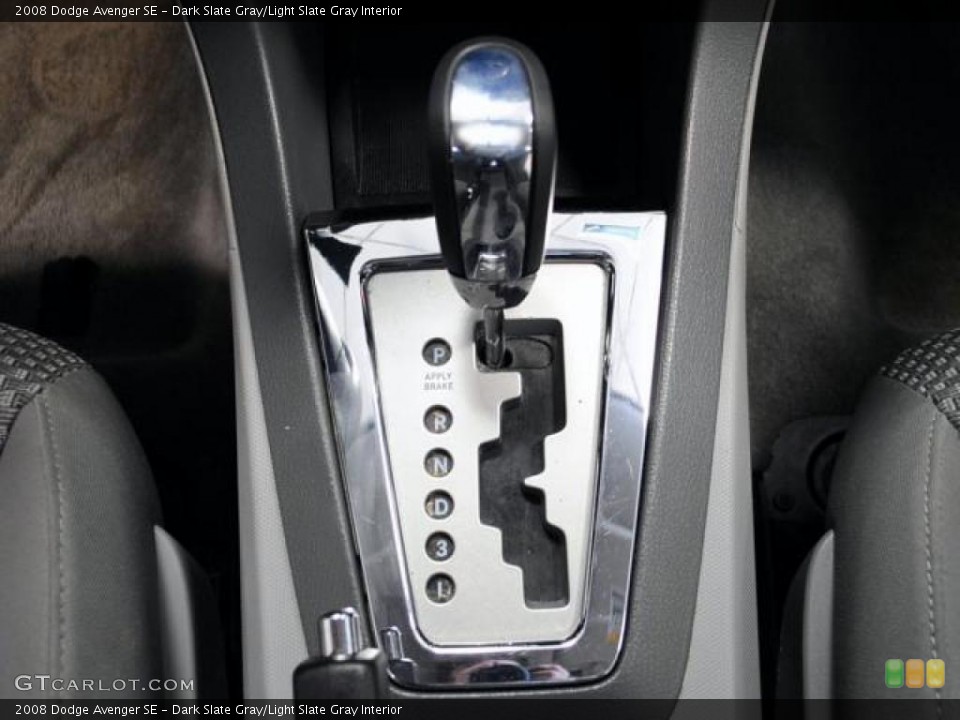 Dark Slate Gray/Light Slate Gray Interior Transmission for the 2008 Dodge Avenger SE #46187997
