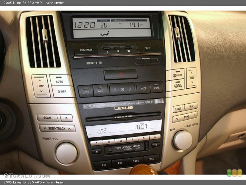 Ivory Interior Controls for the 2005 Lexus RX 330 AWD #46188637