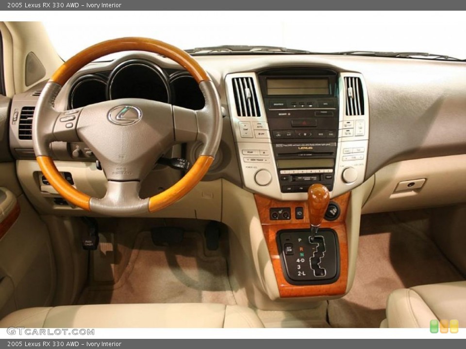 Ivory Interior Dashboard for the 2005 Lexus RX 330 AWD #46188682