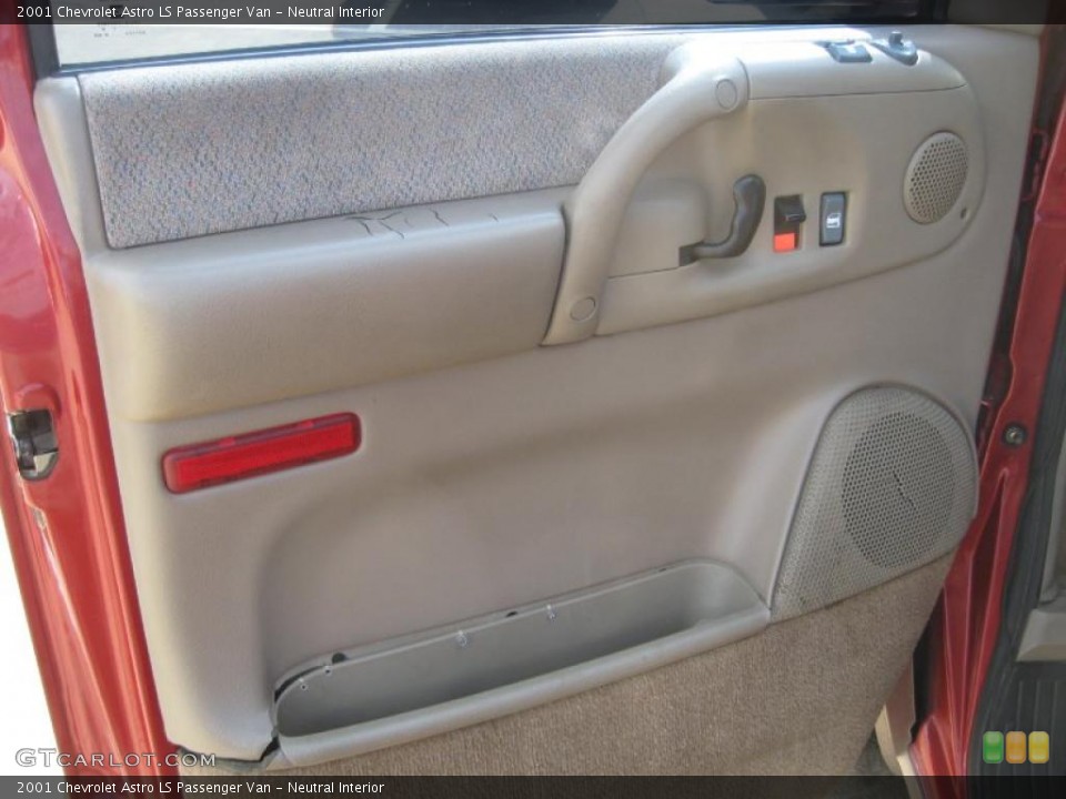 Neutral Interior Door Panel for the 2001 Chevrolet Astro LS Passenger Van #46191395
