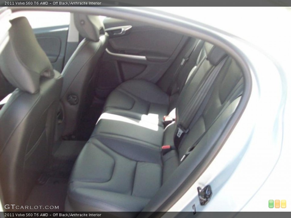 Off Black/Anthracite Interior Photo for the 2011 Volvo S60 T6 AWD #46191524