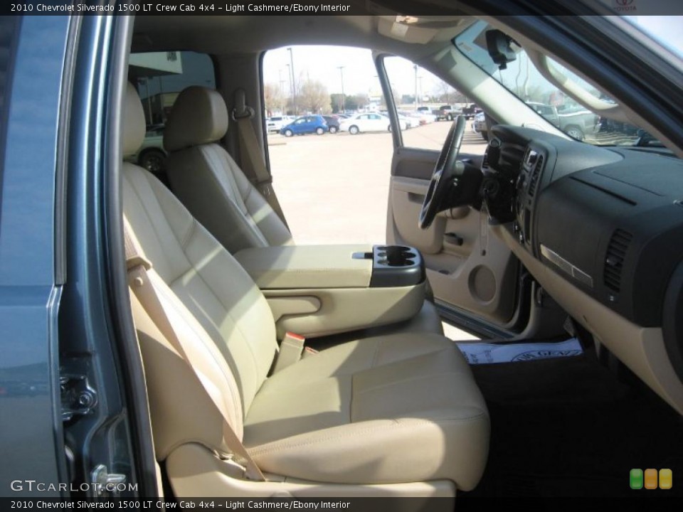 Light Cashmere/Ebony Interior Photo for the 2010 Chevrolet Silverado 1500 LT Crew Cab 4x4 #46191914