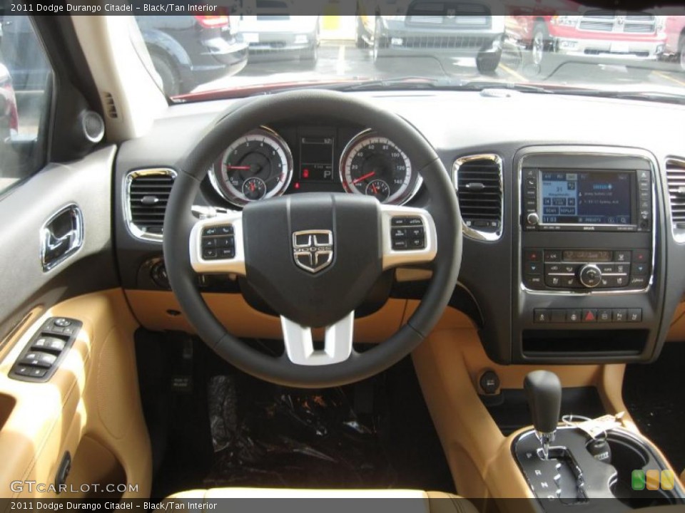 Black/Tan Interior Dashboard for the 2011 Dodge Durango Citadel #46192115
