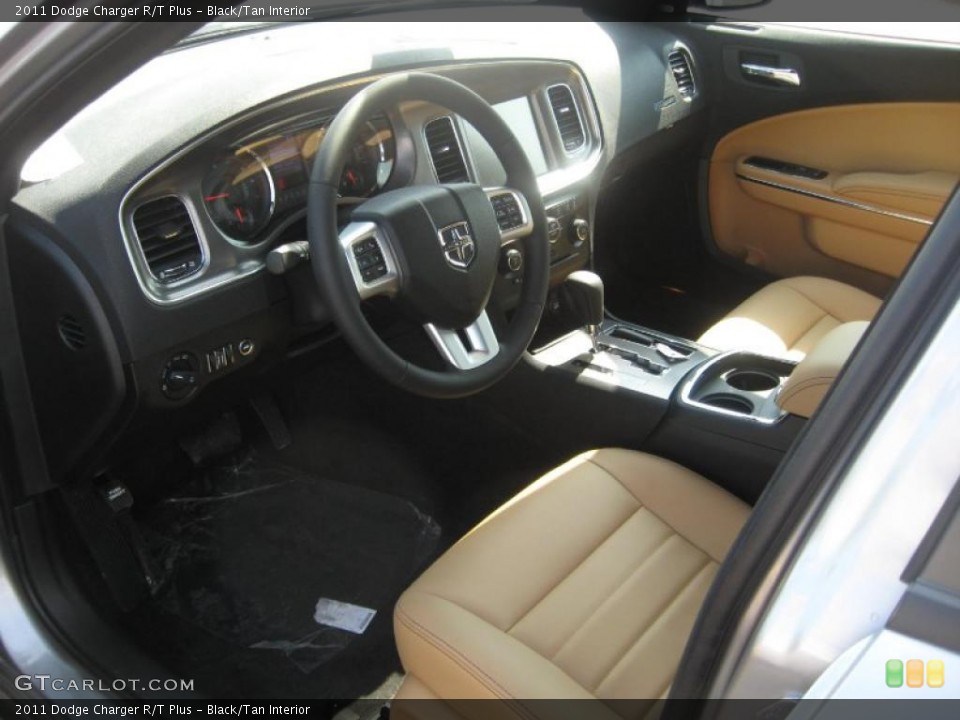 Black/Tan 2011 Dodge Charger Interiors