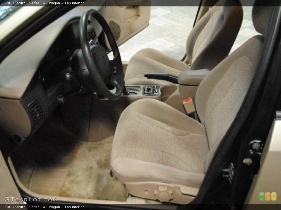 Tan Interior Photo for the 2000 Saturn S Series SW2 Wagon #46193153
