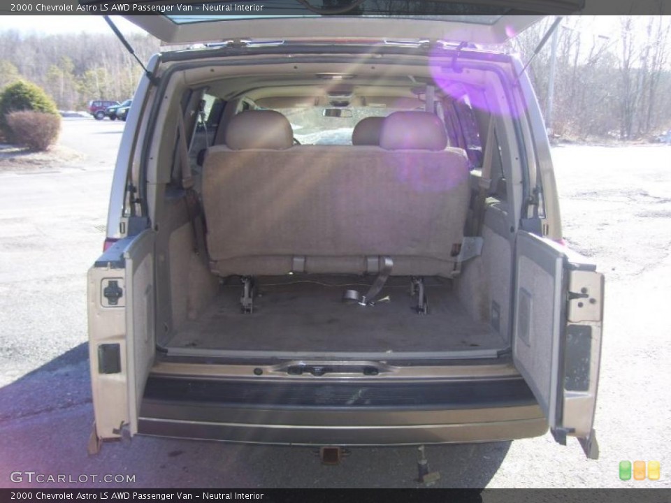 Neutral Interior Trunk for the 2000 Chevrolet Astro LS AWD Passenger Van #46193444